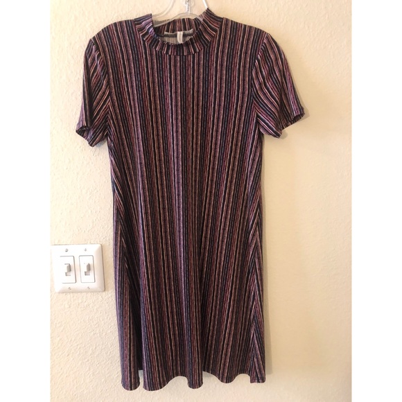 BCBGeneration Birchy Stripes A-Line Dress - Picture 2 of 3